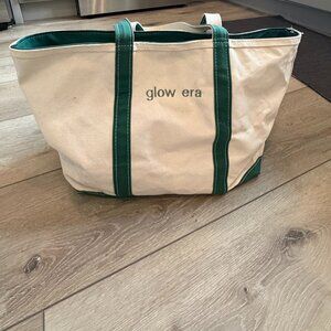 LL Bean Boat & Tote Zip Top